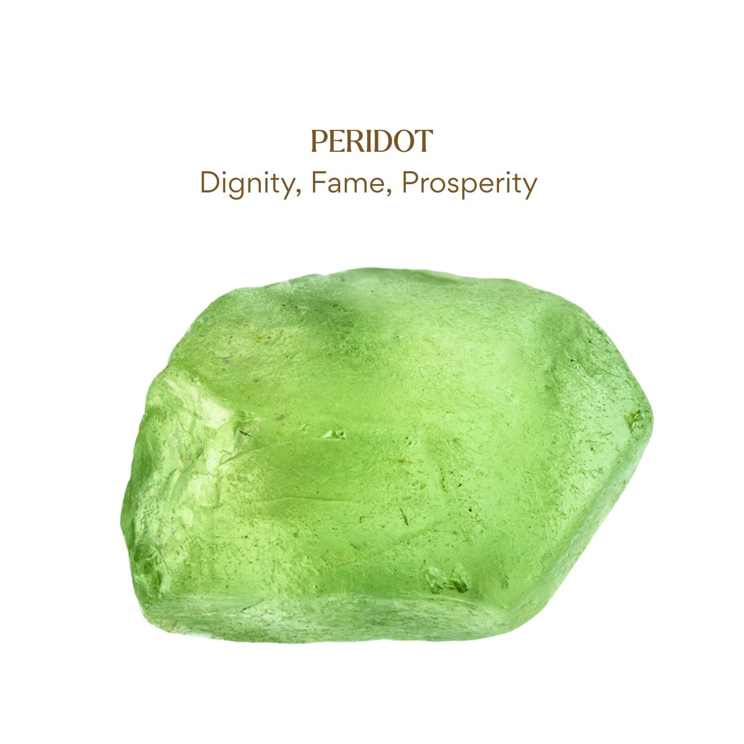 Elemental Birth Natural Peridot Adjustable Bracelet