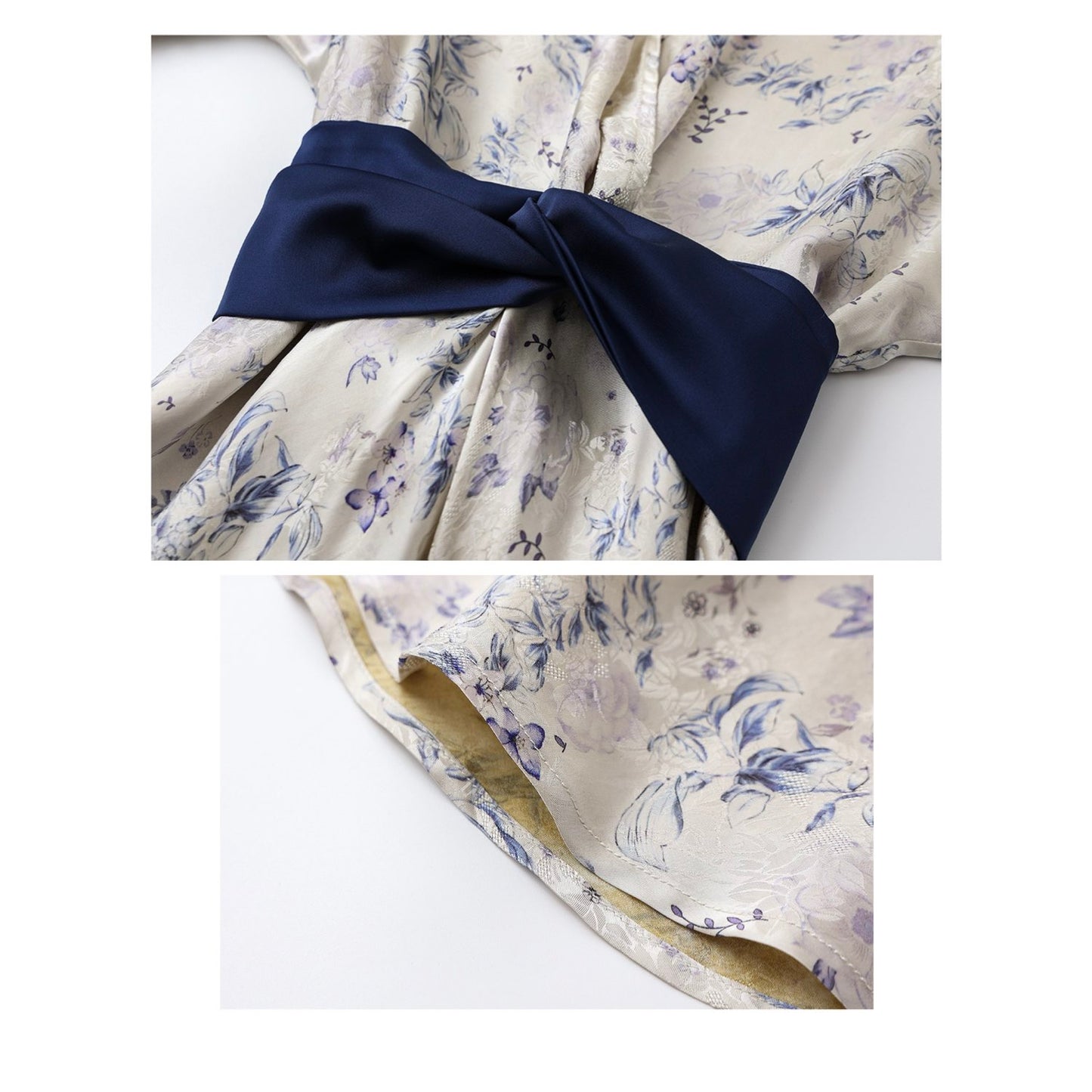 Porcelain Slim-Fit Silk Maxi Dress