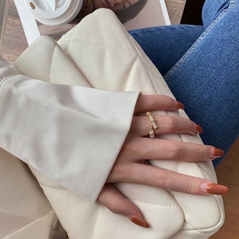 Bamboo Opal Ring
