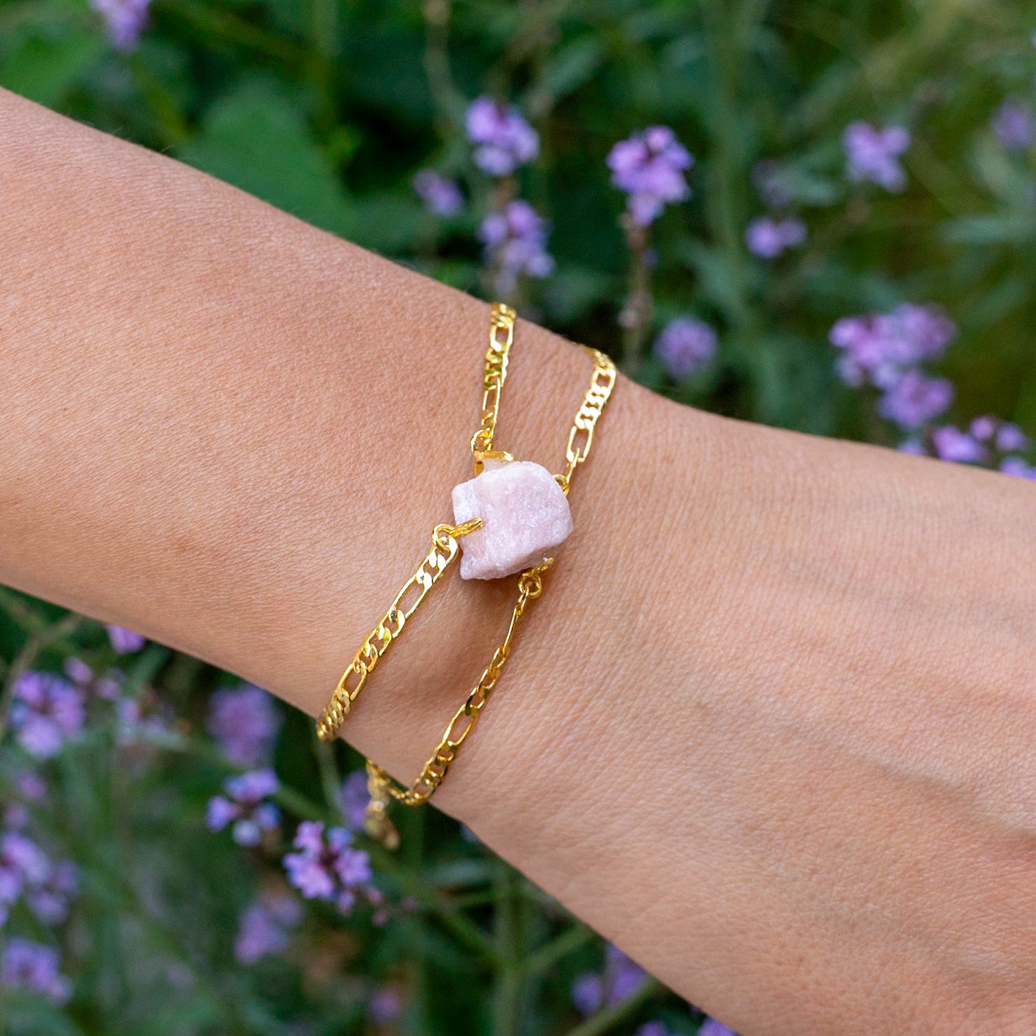 Elemental Birth Natural Opal Adjustable Bracelet