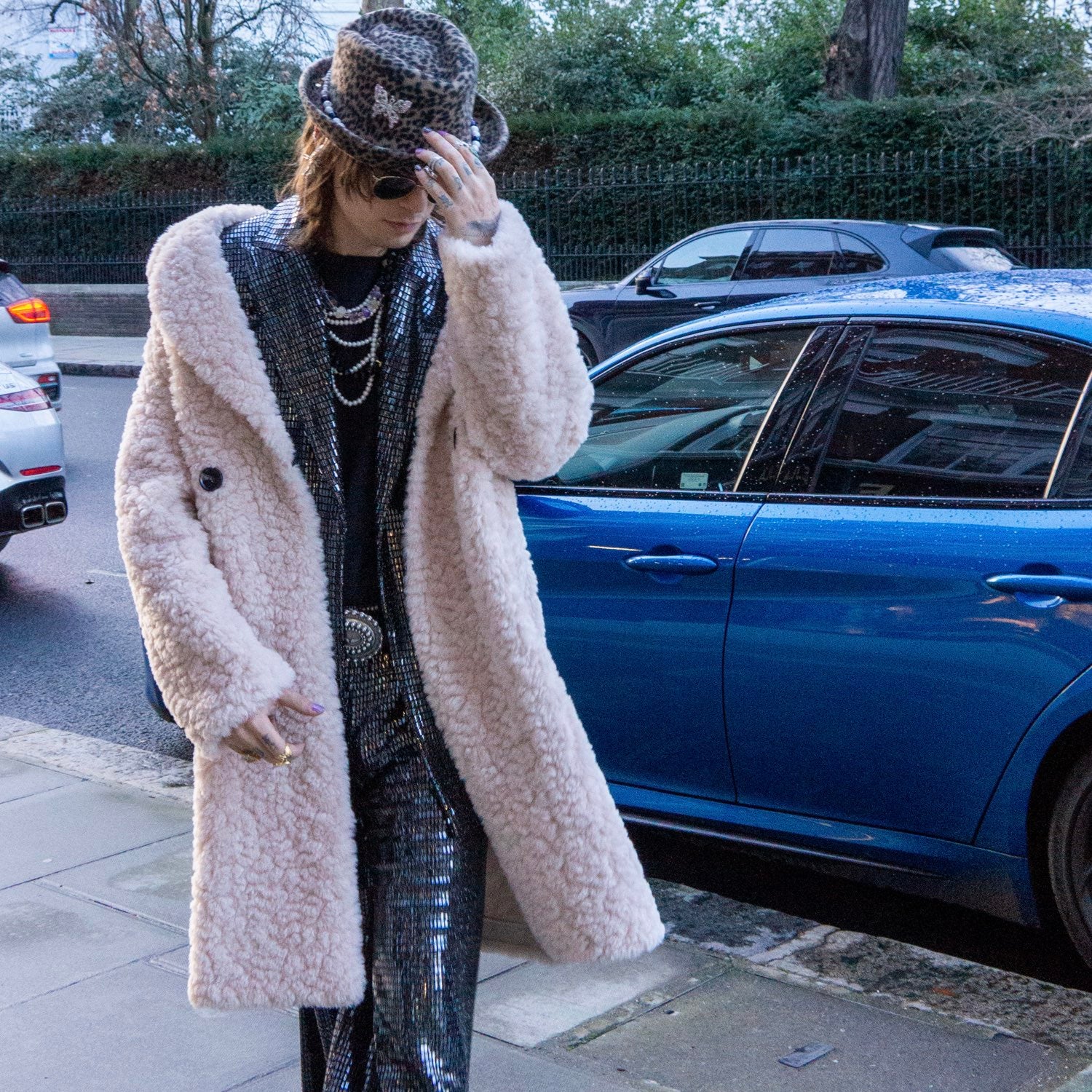 Eco-friendly Soft Sheet Fur Fox Long Coat Jacket Faux