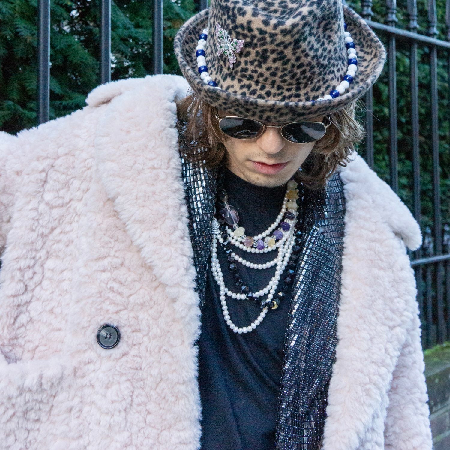 Eco-friendly Soft Sheet Fur Fox Long Coat Jacket Faux