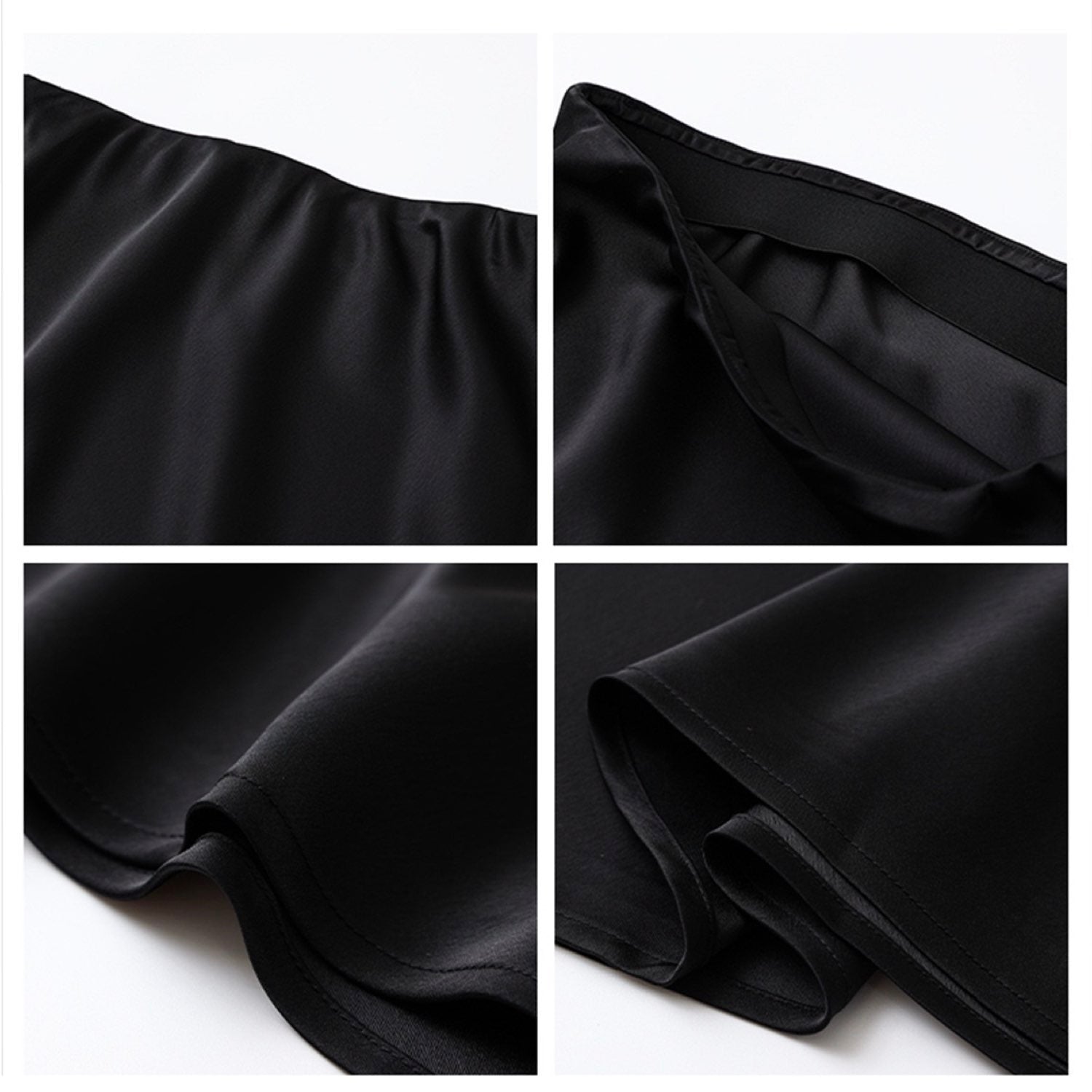 A-line Black Midi Skirt Goes with Everything