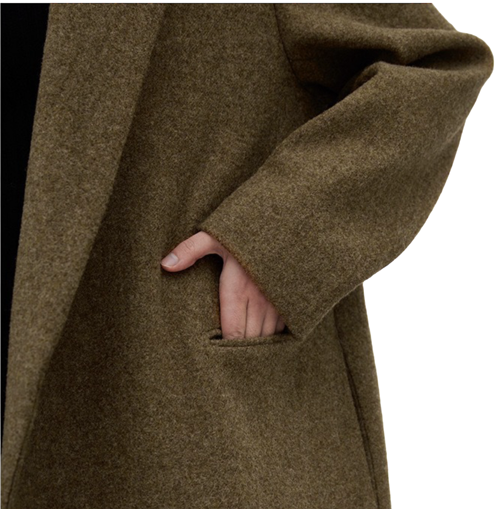Unisex Stylish Long Wool Coat
