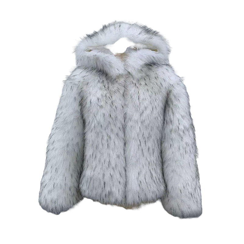 Galaxy Eco-friendly Faux Fur Coat