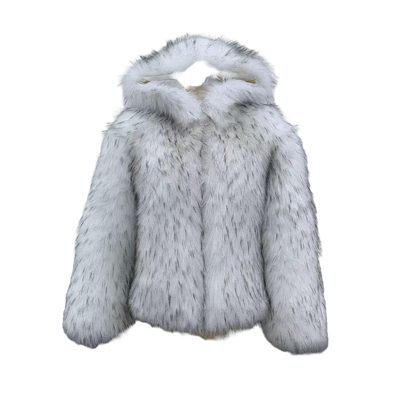 Beautifully Rocc Fluffy Eco-friendly Faux Fur Coat