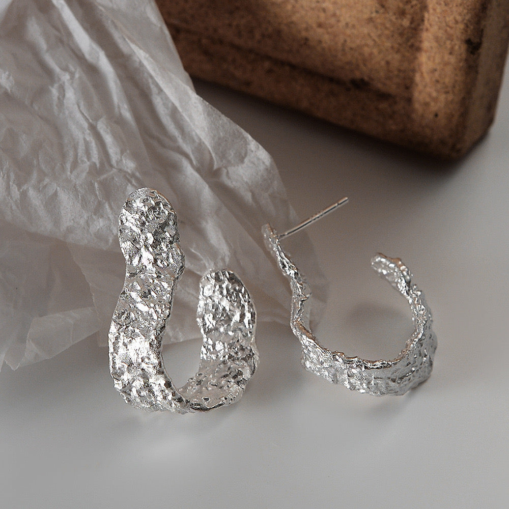 Tree Memory Silver Earring