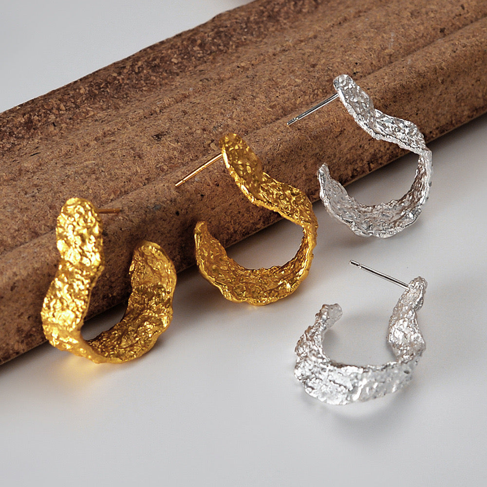 Tree Memory Silver Earring