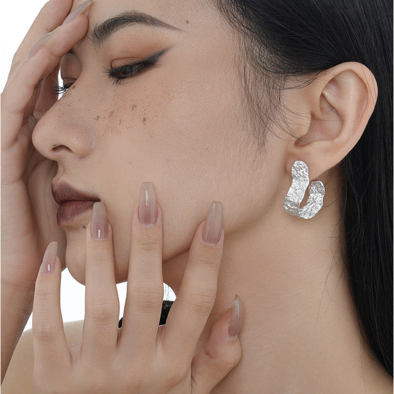 Tree Memory Silver Earring