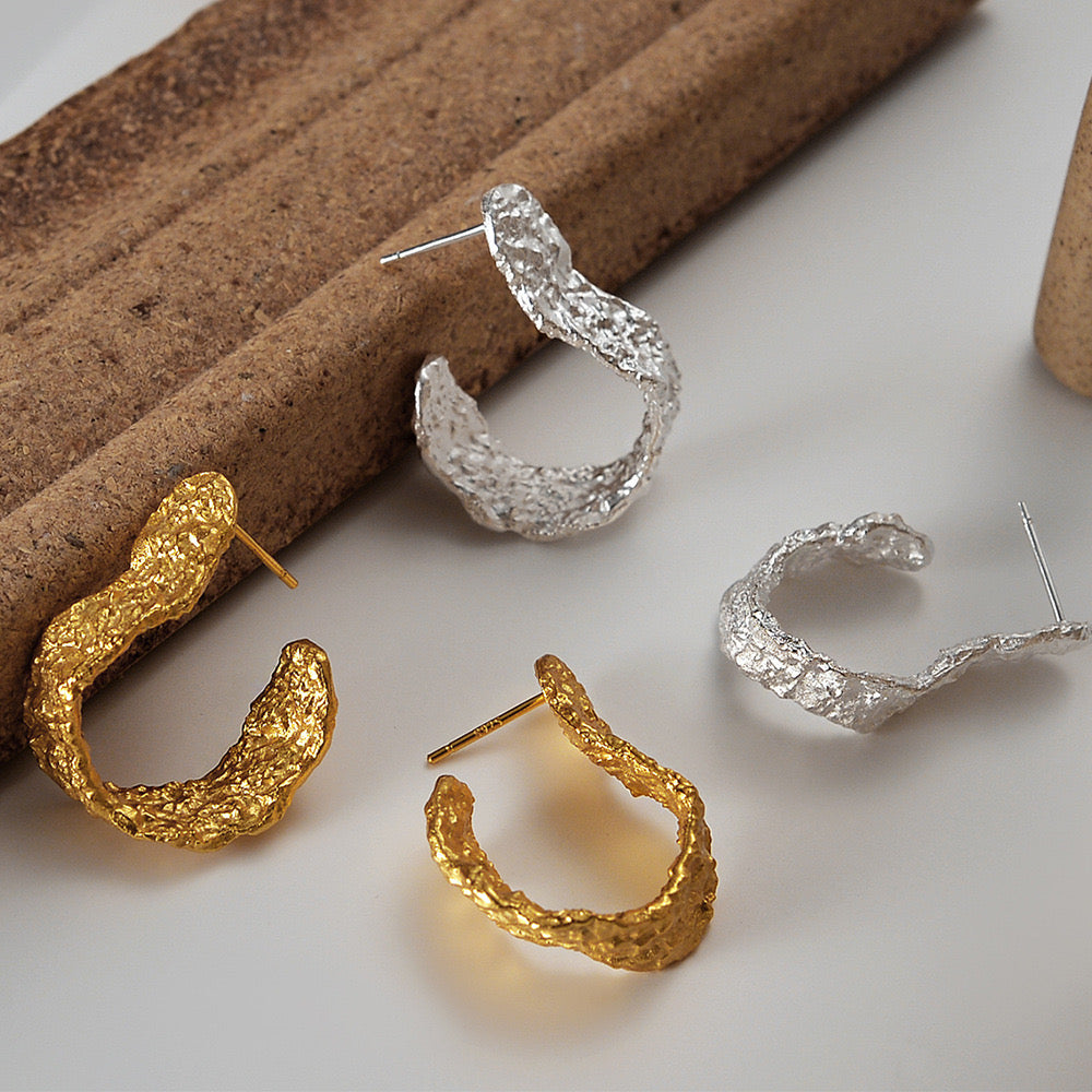 Tree Memory 24K Gold-Plated Earring