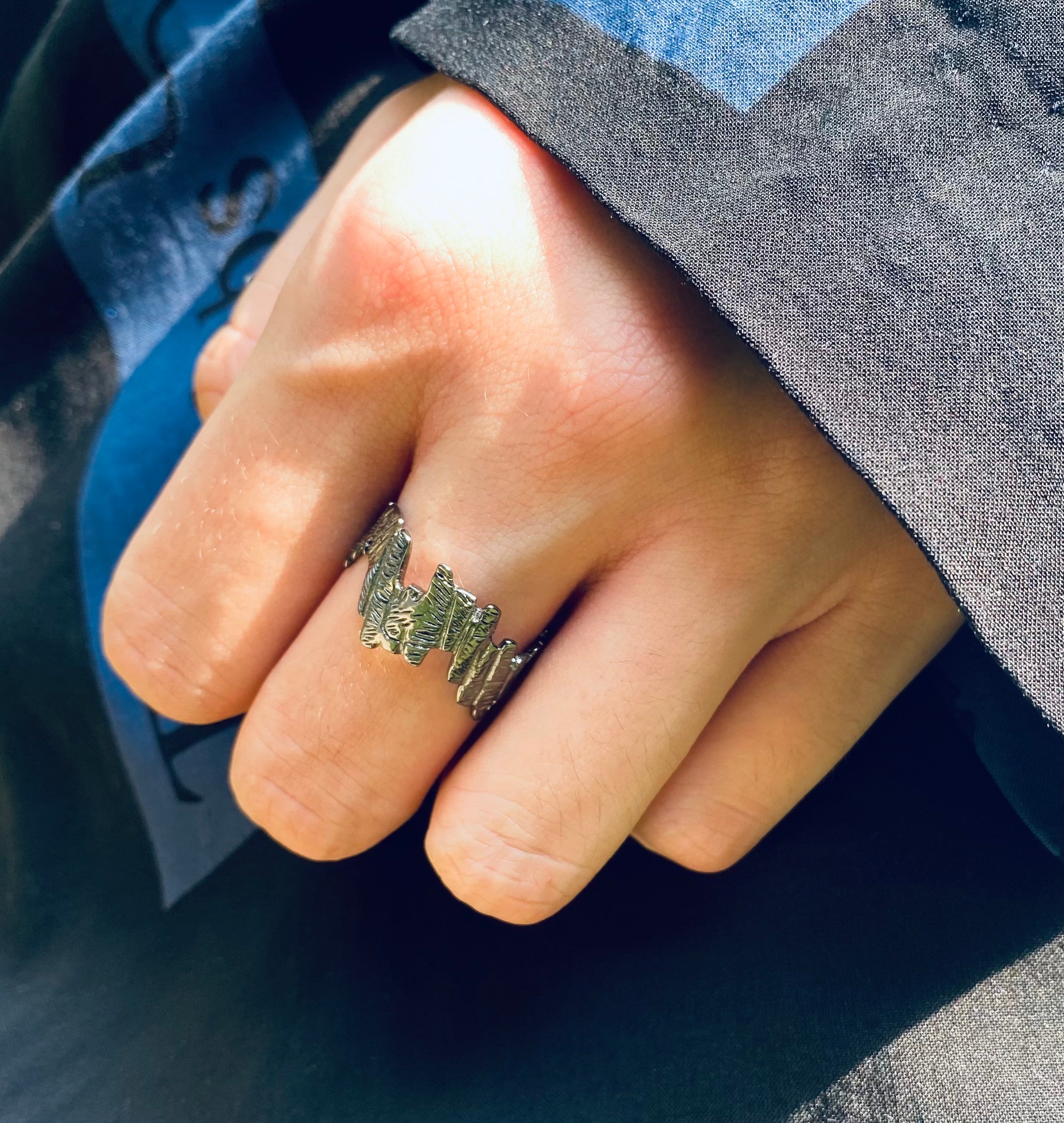 The Tree Memory Gold-plated Thin Ring