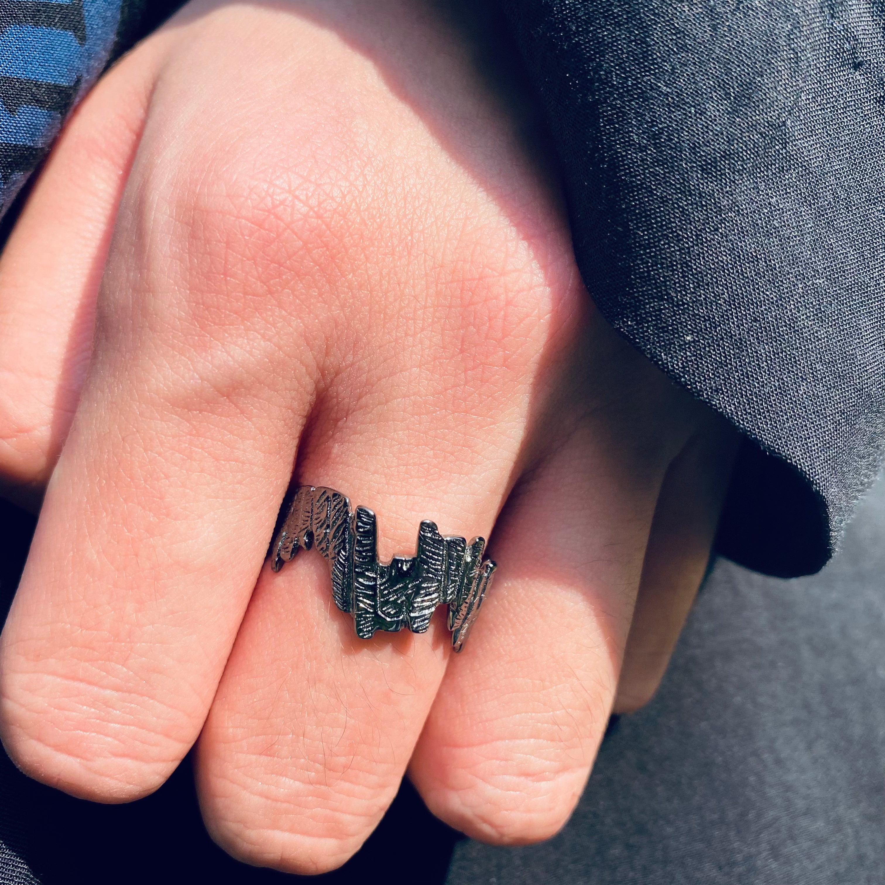 The Tree Memory Gold-plated Thin Ring