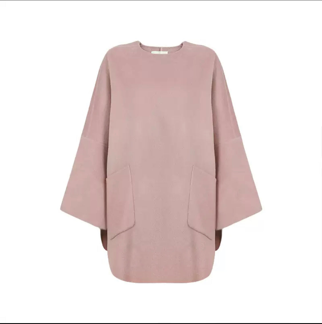 Beautiful Oversize Organic Wool Colored Top