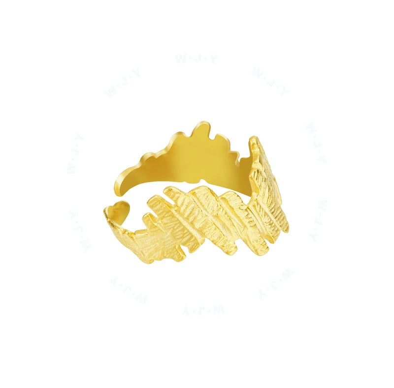 The Tree Memory Gold-plated Thin Ring