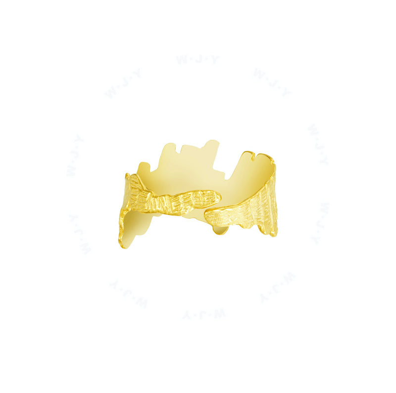 The Tree Memory Gold-plated Thin Ring