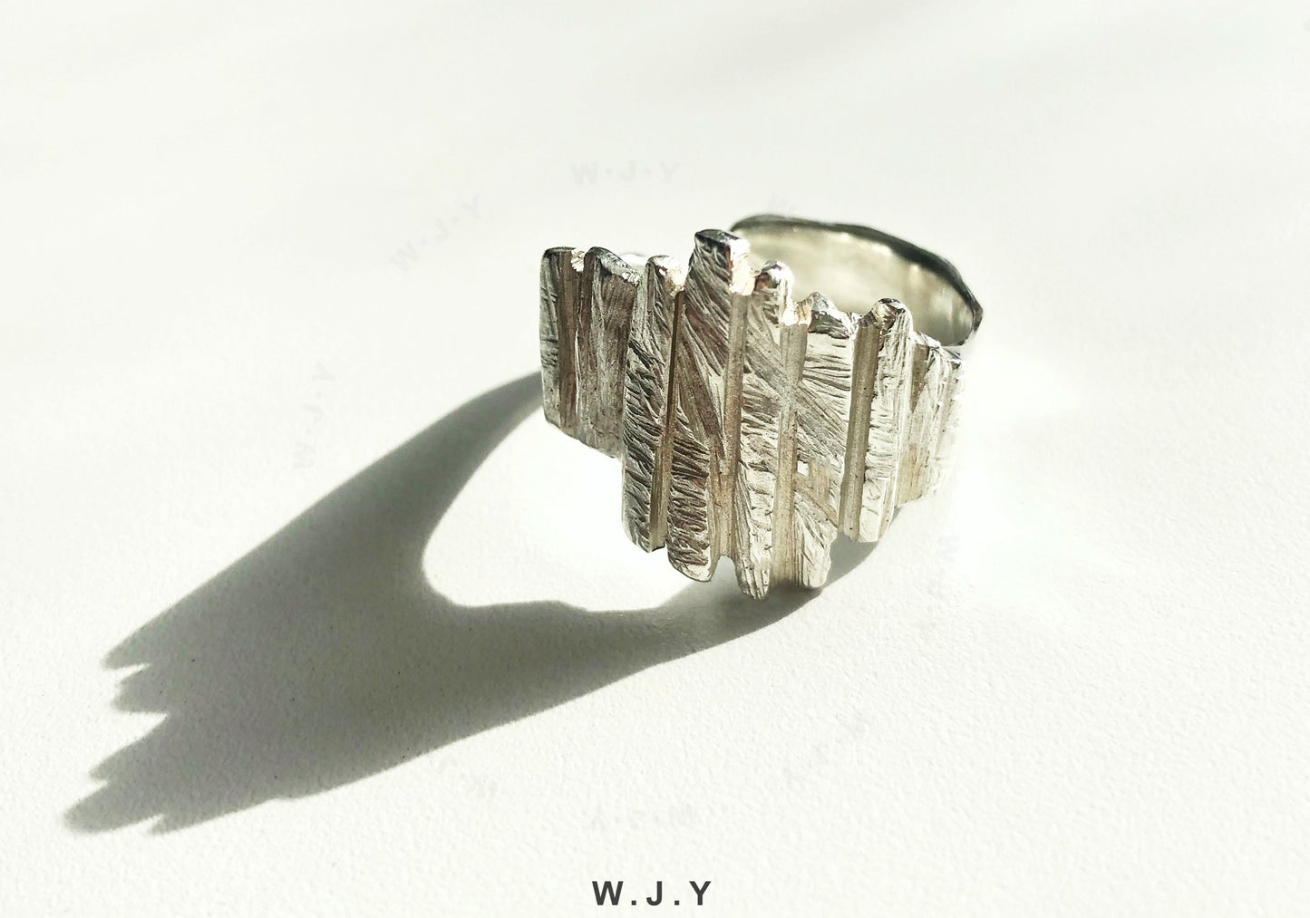 Natural Texture Bark Rings