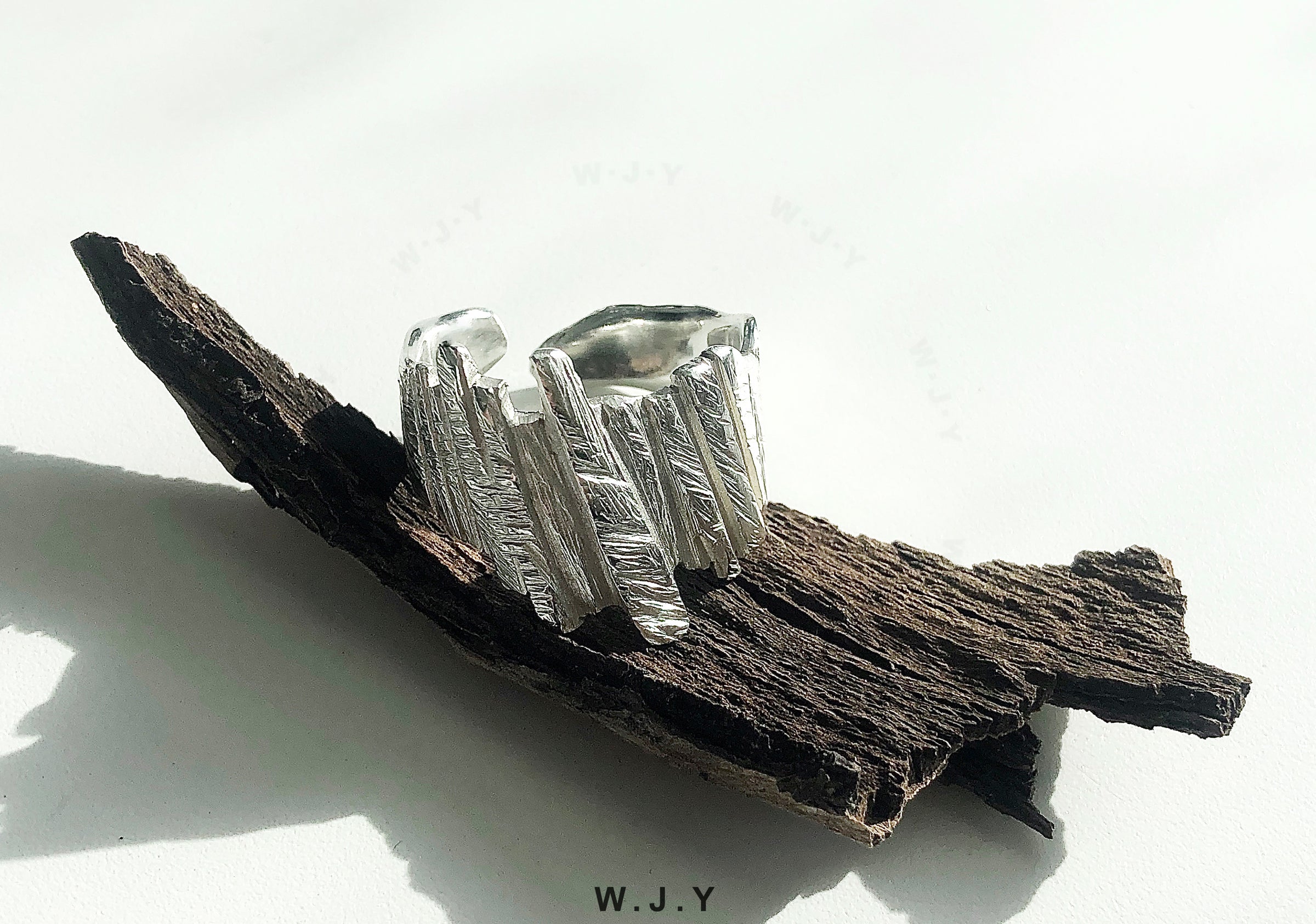 Natural Texture Bark Rings