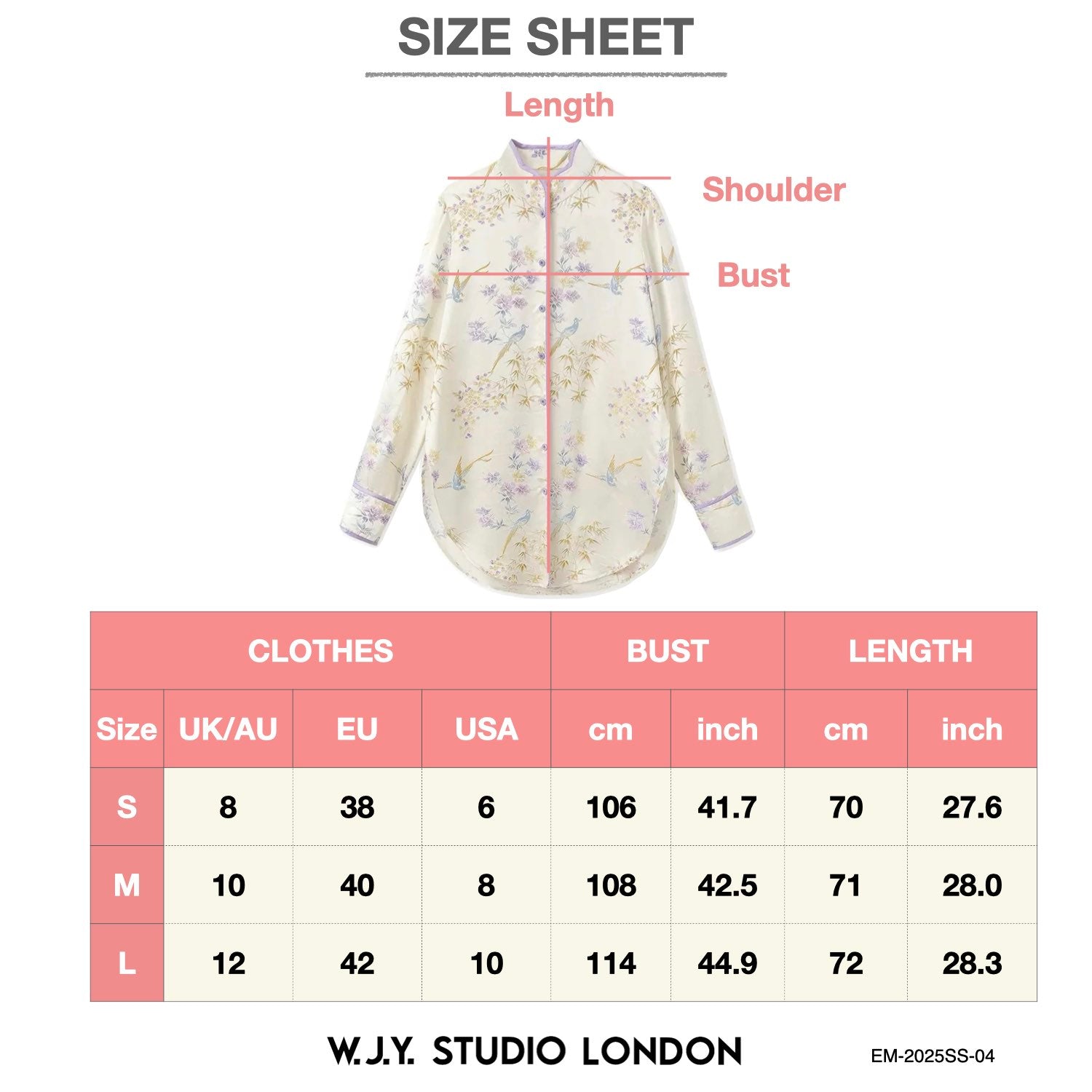 Embroidered Mulberry Silk Elegant Shirt