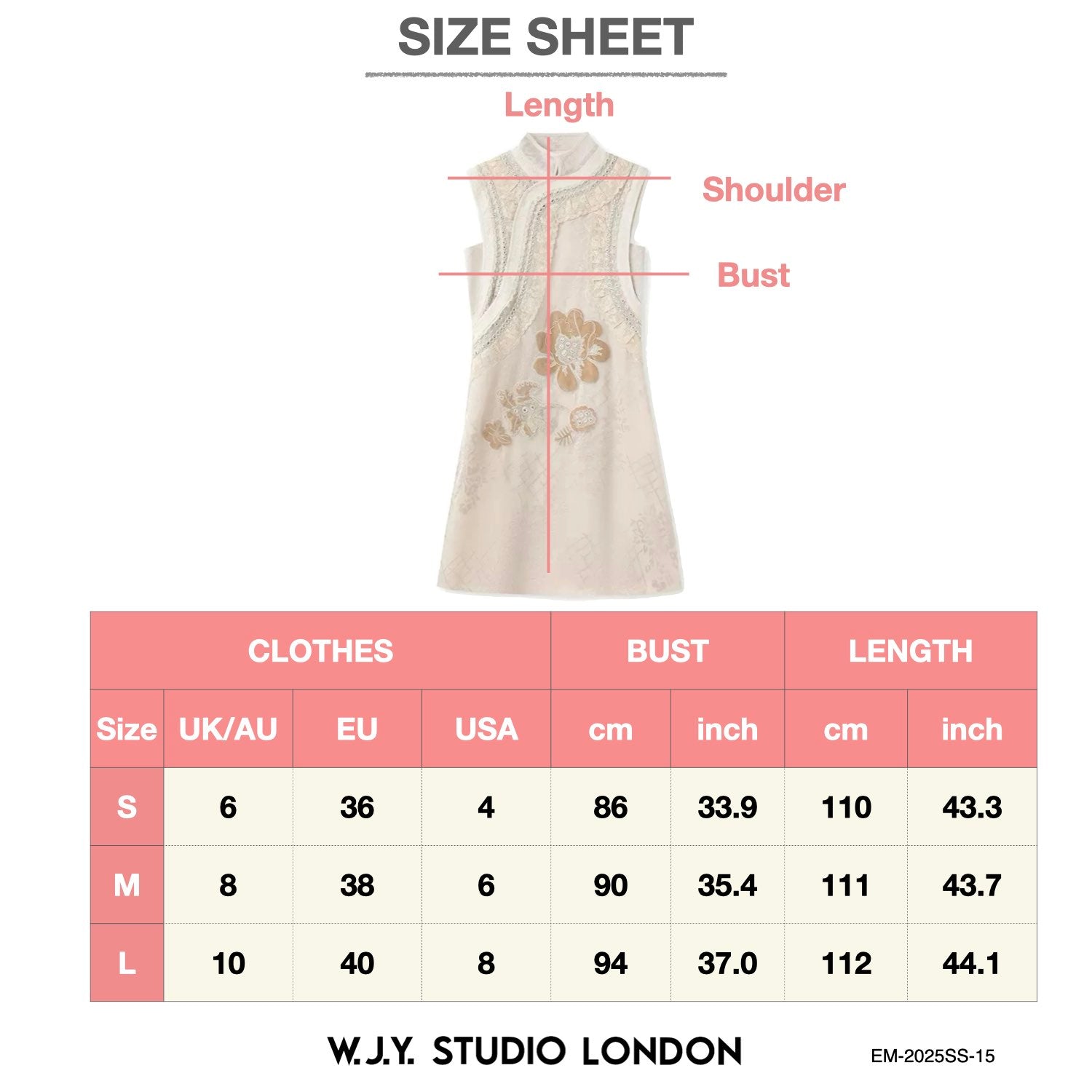 Beige Embroidered Floral Collar Vest & Skirt Co-Ord Set