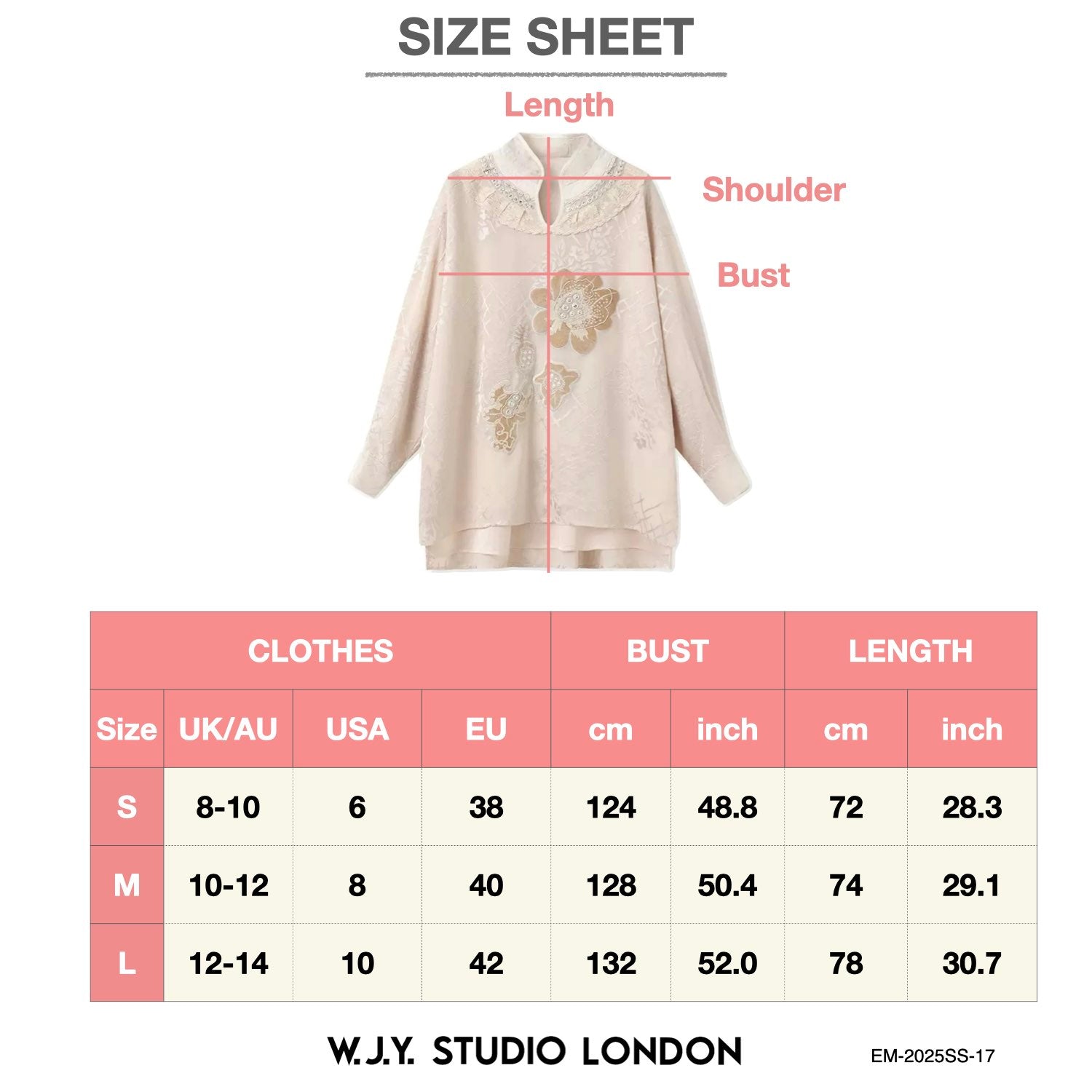 Embroidered Detail Floral Tunic in Champagne Beige