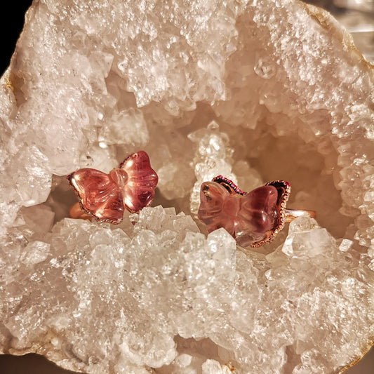 Natural Fluorite Bow Gemstones