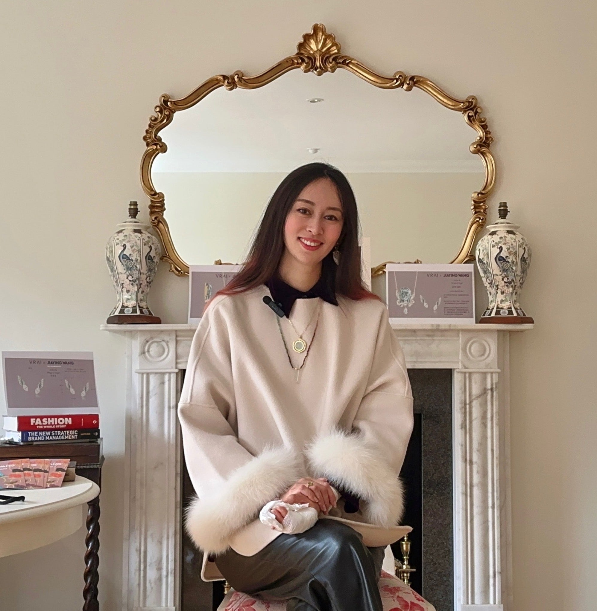 Beautiful Oversize Organic Wool Colored Top