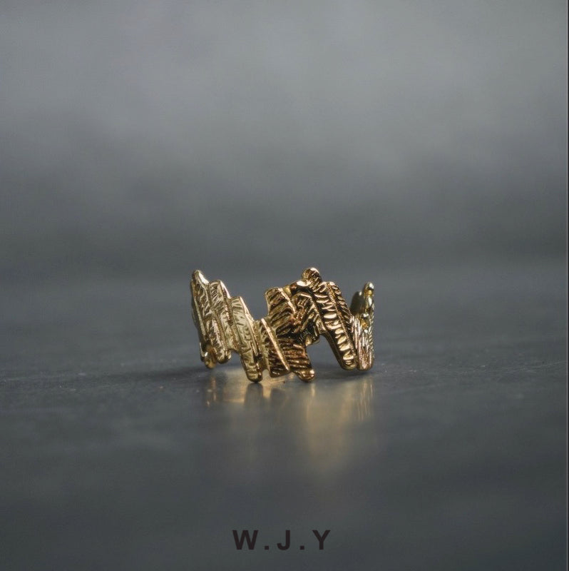 The Tree Memory Gold-plated Thin Ring