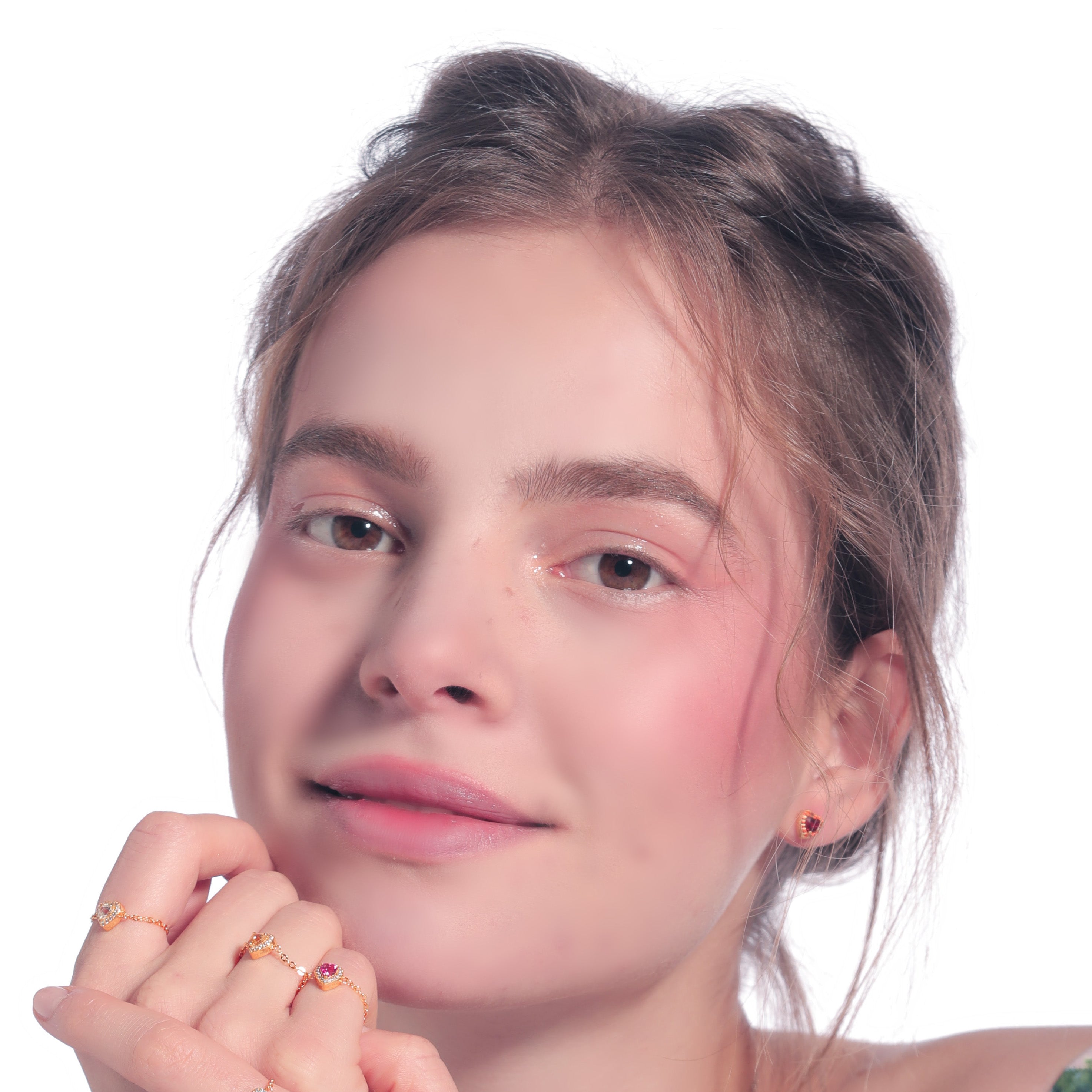 Love Heart 18K Gold-plated Earring
