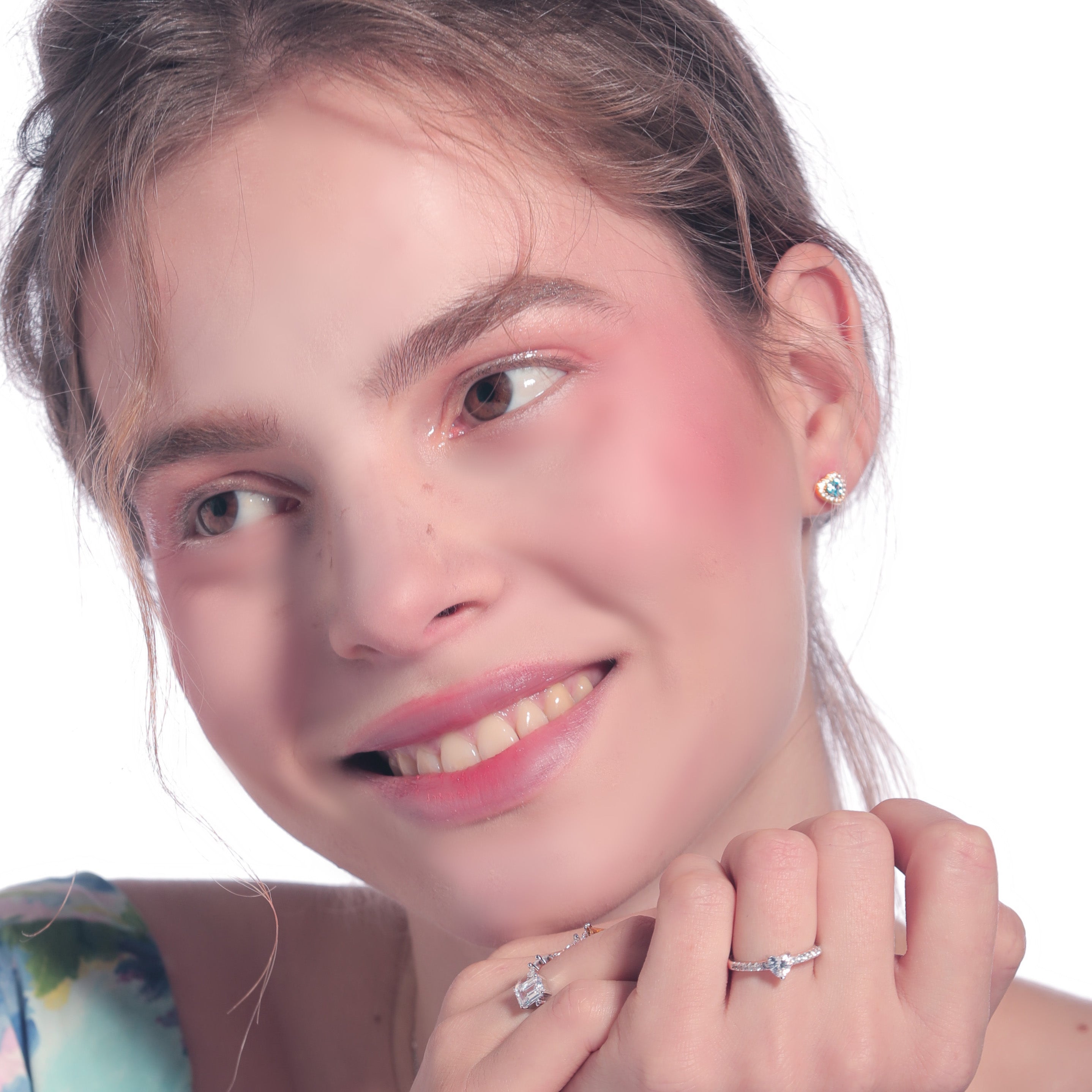 Love Heart 18K Gold-plated Earring
