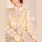 Embroidered Mulberry Silk Elegant Shirt