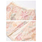 Pastel Floral Embroidered Detail Skirt