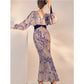Bamboo Slim-Fit Jacquard Silk Dress