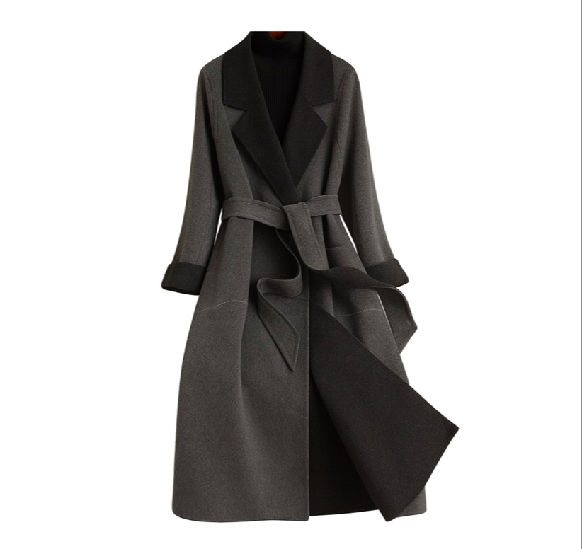 Galaxy Soft Wool Coat Grey