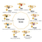White Crystal Birthstones Love Zipper Gold Ring