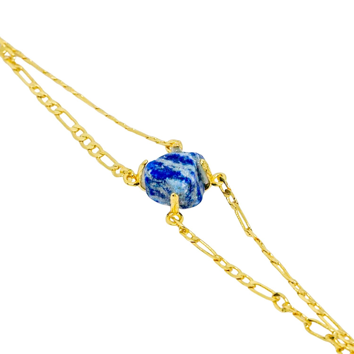 Elemental Birth Natural Sapphire Adjustable Bracelet