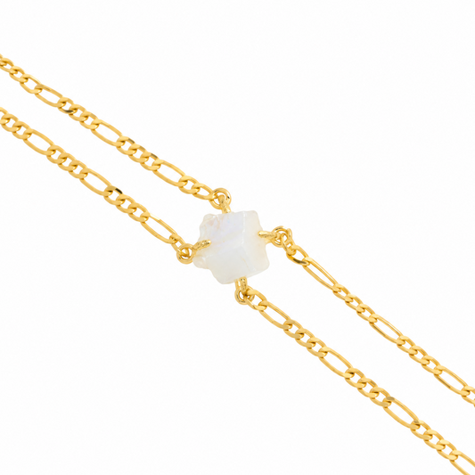 Elemental Birth Natural Pink Opal Adjustable Bracelet