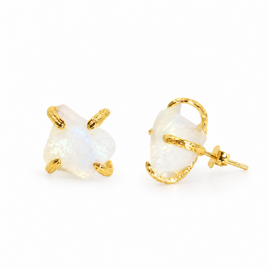Elemental Birth Natural Opal Stud Earrings