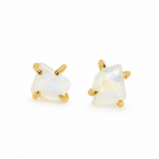 Elemental Birth Natural Opal Stud Earrings