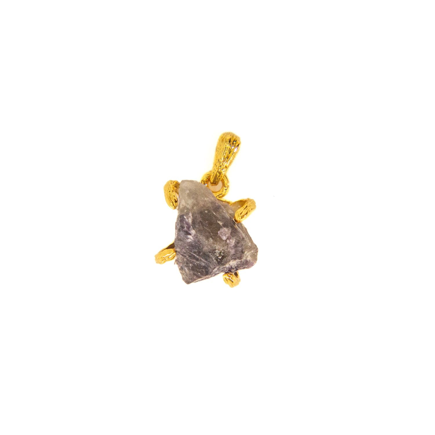 Elemental Birth Amethyst Pendant Necklace
