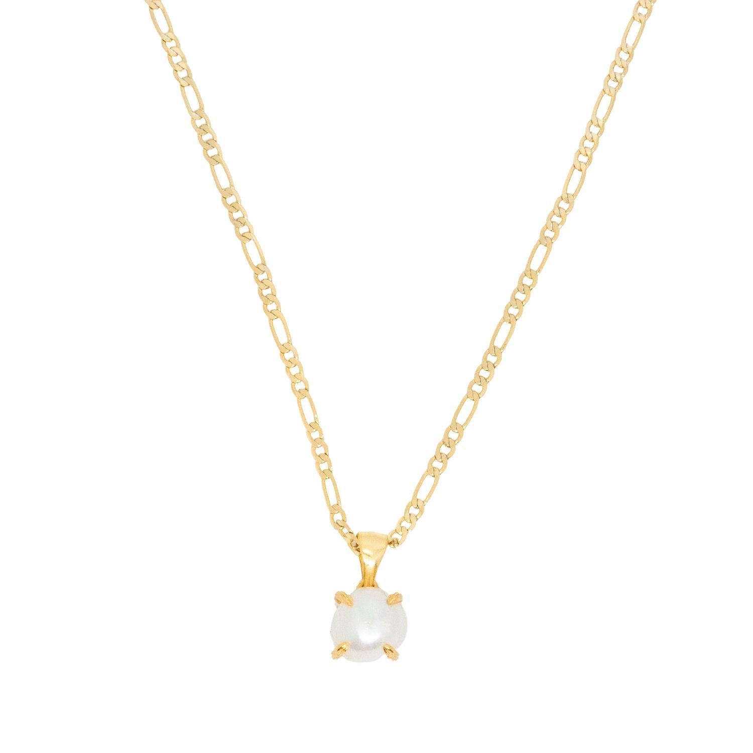 Elemental Birth Natural Pearl Pendent Adjustable Necklace