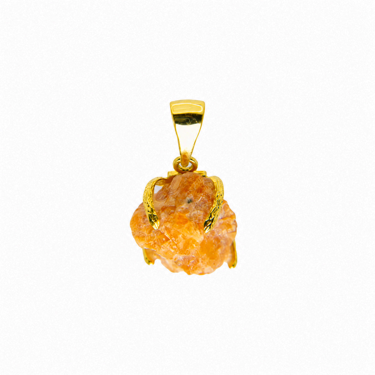Elemental Birth Sunstone Pendant Necklace