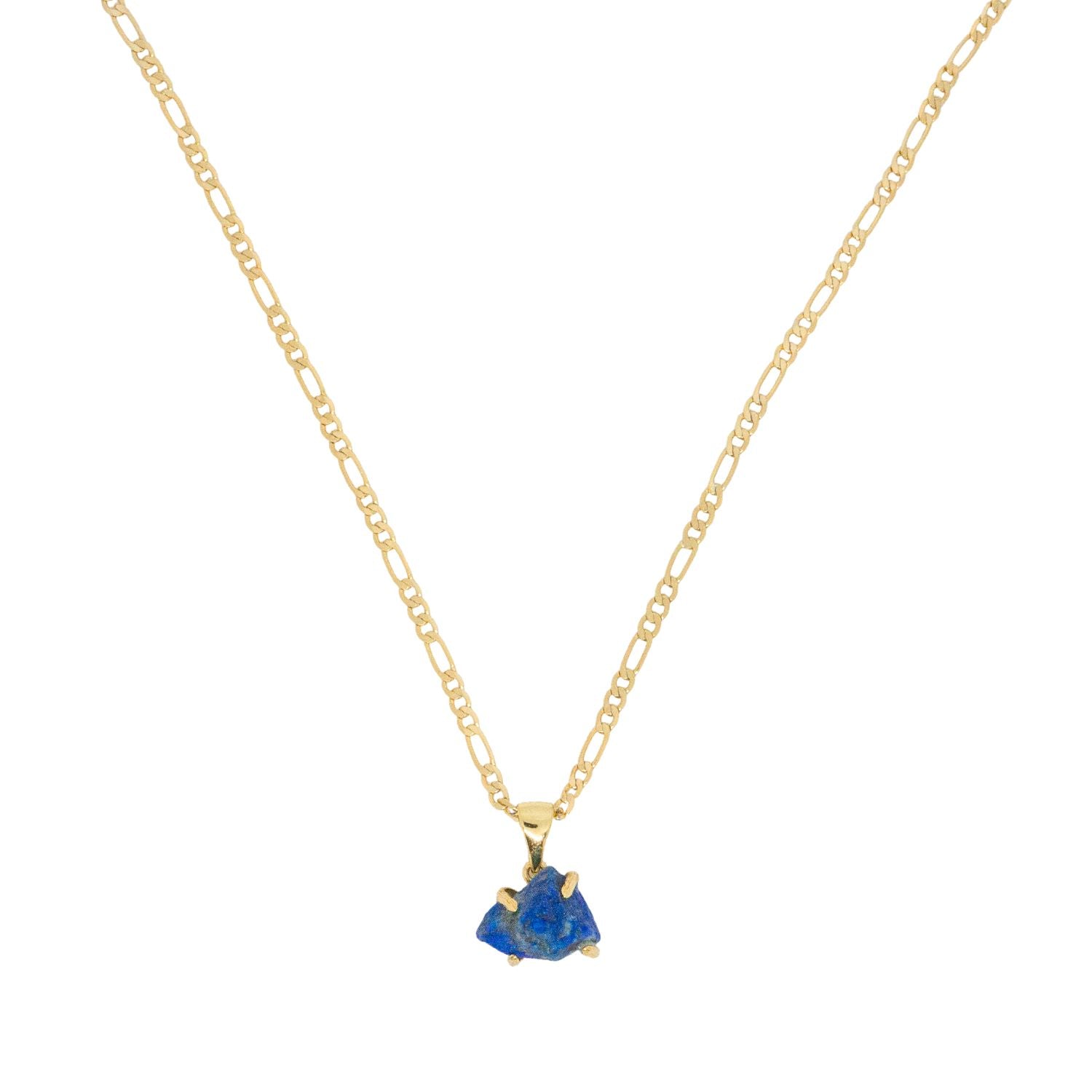 Elemental Birth Sapphire Pendant Necklace