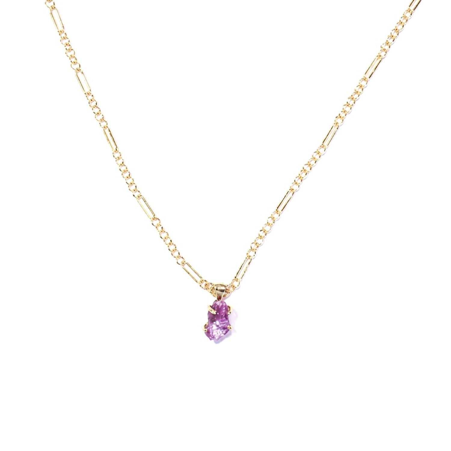 Elemental Birth Ruby Pendant Necklace