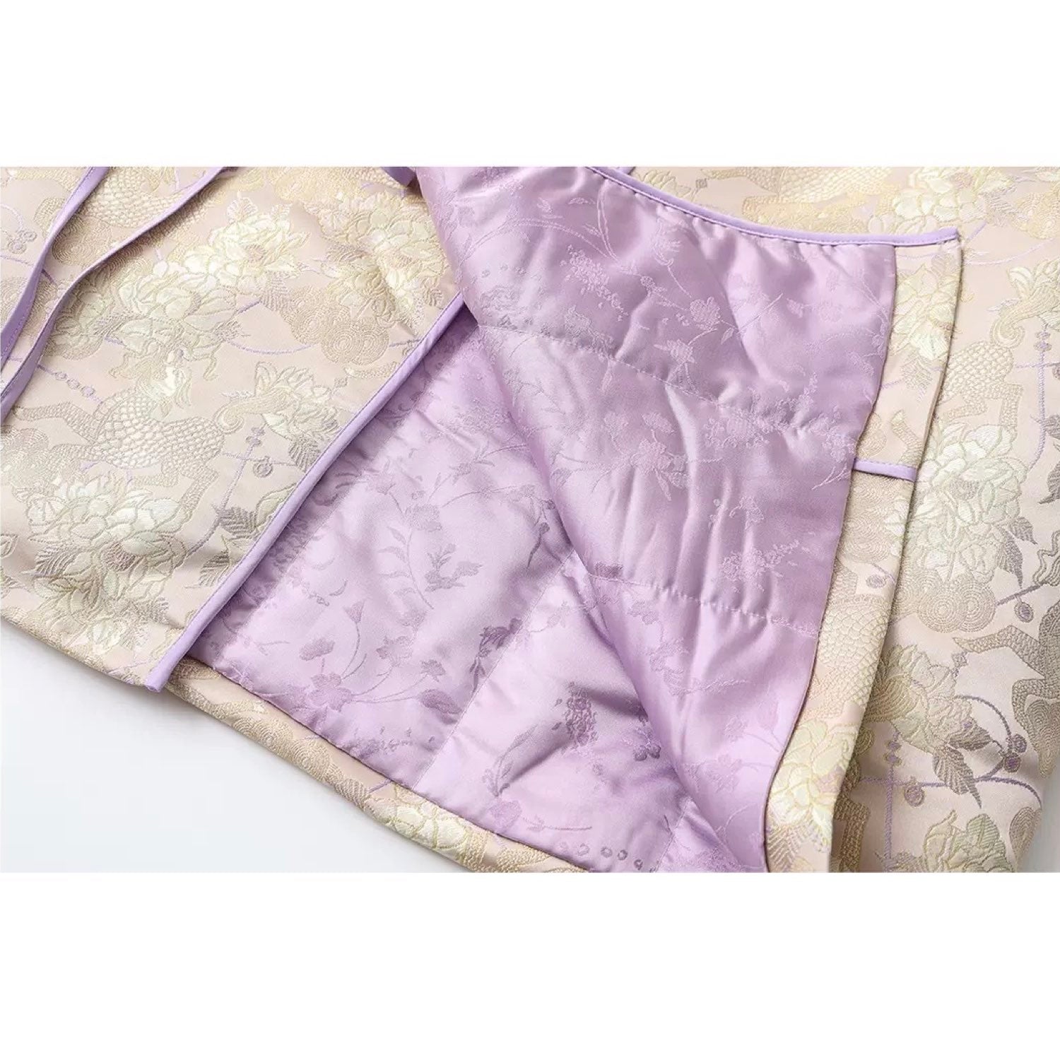 Embroidered Cardigan Jacket Stylish Stitching Autumn Winter