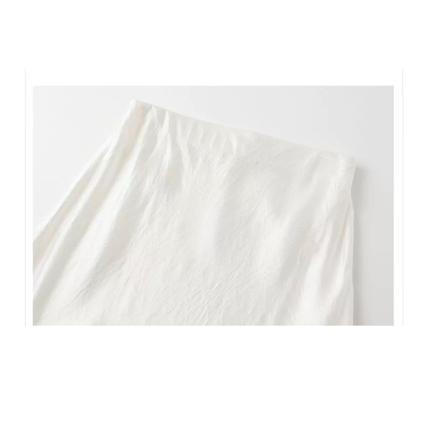 Embroidery Lace Luxury Fabric Midi Skirt