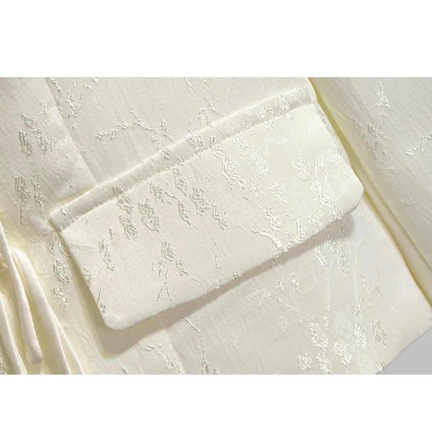 Embroidery Lace Luxury Fabric Suit Top Shirt Suit and Skirt Oversize