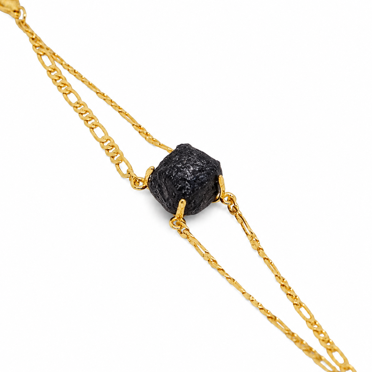 Elemental Obsidian Adjustable Bracelet