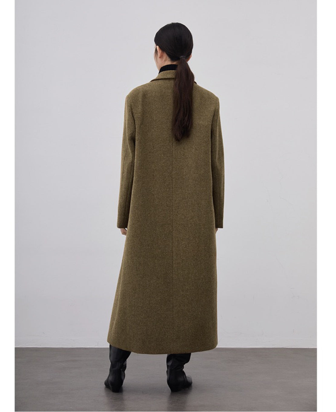 Unisex Stylish Long Wool Coat