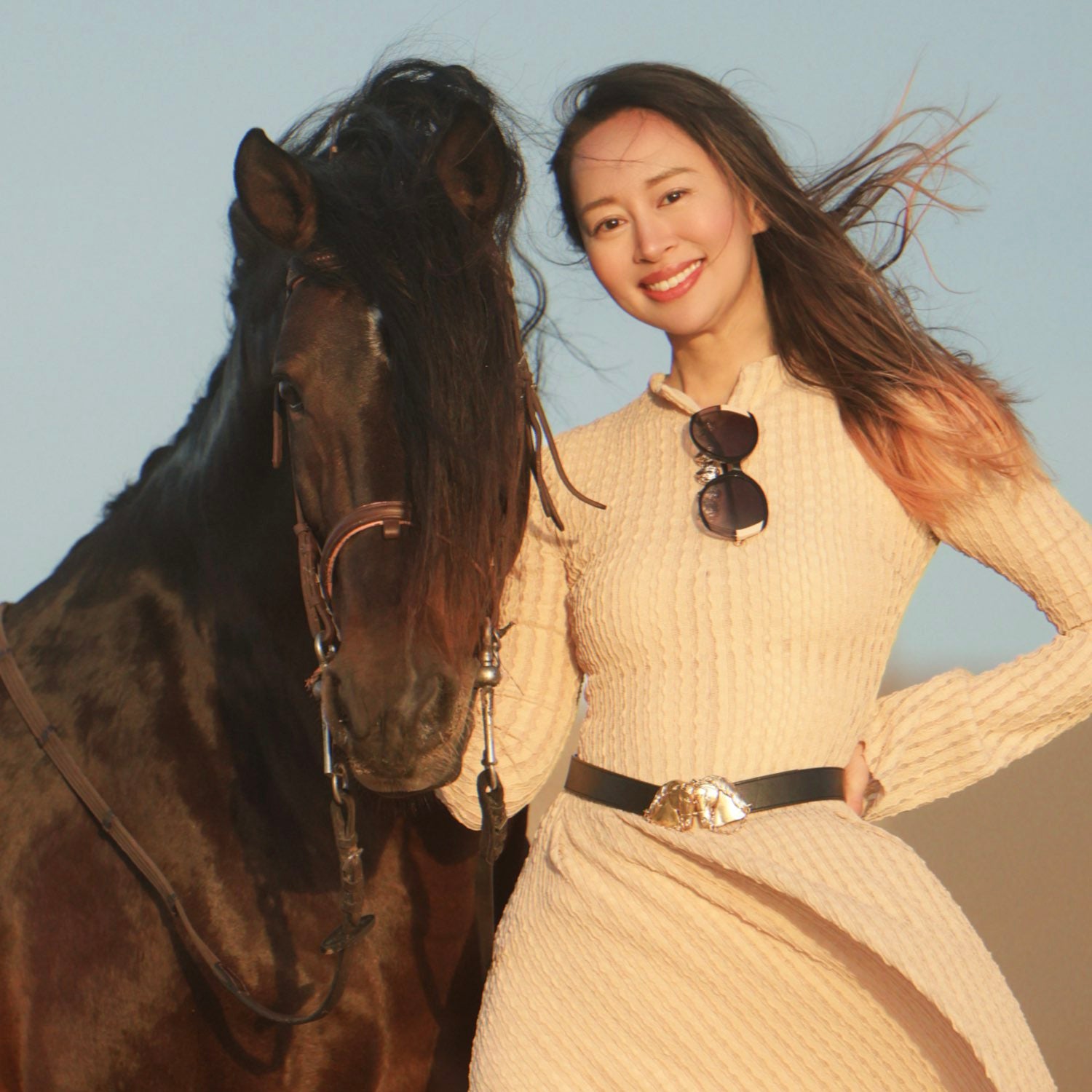 Golden Elegance Evening Gown Gold Button Detail Maxi Dress Dramatic Long Skirt Metallic Accents