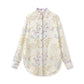 Embroidered Mulberry Silk Elegant Shirt